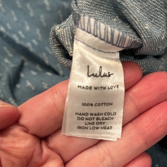 Light Wash Denim Textured Raw Hem Midi Skirt/NWT/L - Picture 10 of 16